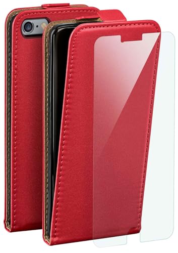moex Flip Case für iPhone 6s / iPhone 6 Hülle, PU Lederhülle, Klapphülle, Handytasche, Schutzhülle mit Schutzfolie, Handyhülle klappbar, 360 Grad Rundum-Schutz - Rot moex Flip Case für iPhone 6s / iPhone 6 Hülle, PU Lederhülle, Klapphülle, Handytasche, Schutzhülle mit Schutzfolie, Handyhülle klappbar, 360 Grad Rundum-Schutz - Rot von moex