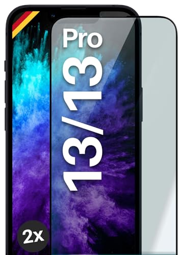 moex Full Screen Schutzglas kompatibel mit Apple iPhone 13/13 Pro - Schutzfolie randlos, ganzer Bildschirm, Curved 3D Schutzglas Folie, Clear 2x Schwarz moex Full Screen Schutzglas kompatibel mit Apple iPhone 13/13 Pro - Schutzfolie randlos, ganzer Bildschirm, Curved 3D Schutzglas Folie, Clear 2x Schwarz von moex
