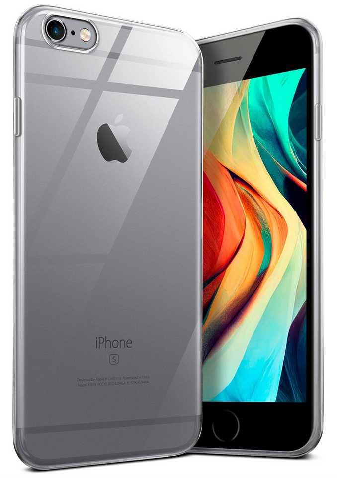 moex Handyhülle moex® Aero Case für Apple iPhone 6 Plus, Hülle Silikon durchsichtig, Clear Schutzhülle Transparent Silikonhülle von moex