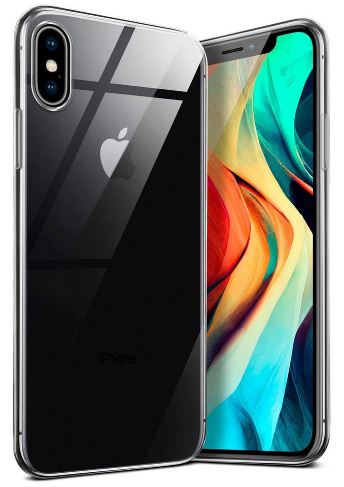 moex Handyhülle moex® Aero Case für Apple iPhone XS, Hülle Silikon durchsichtig, Clear Schutzhülle Transparent Silikonhülle moex Handyhülle moex® Aero Case für Apple iPhone XS, Hülle Silikon durchsichtig, Clear Schutzhülle Transparent Silikonhülle von moex