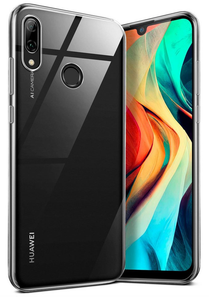 moex Handyhülle moex® Aero Case für Huawei P smart 2019, Hülle Silikon durchsichtig, Clear Schutzhülle Transparent Silikonhülle moex Handyhülle moex® Aero Case für Huawei P smart 2019, Hülle Silikon durchsichtig, Clear Schutzhülle Transparent Silikonhülle von moex