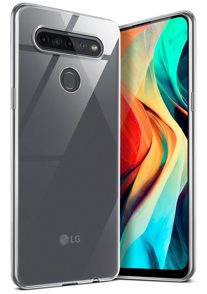moex Handyhülle moex® Aero Case für LG K51S, Hülle Silikon durchsichtig, Clear Schutzhülle Transparent Silikonhülle moex Handyhülle moex® Aero Case für LG K51S, Hülle Silikon durchsichtig, Clear Schutzhülle Transparent Silikonhülle von moex