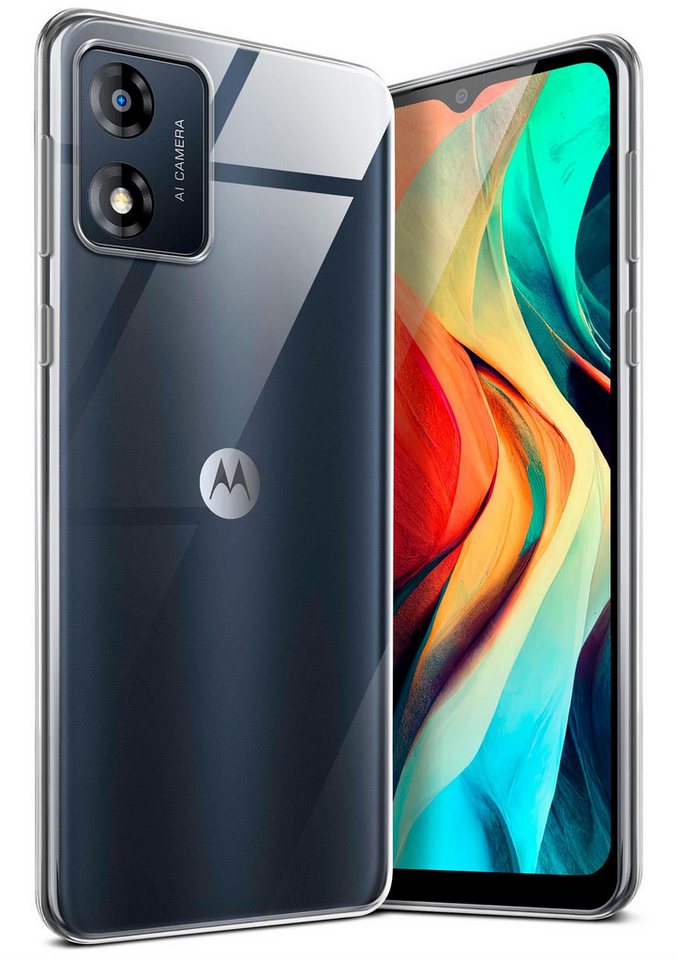 moex Handyhülle moex® Aero Case für Motorola Moto E13, Hülle Silikon durchsichtig, Clear Schutzhülle Transparent Silikonhülle moex Handyhülle moex® Aero Case für Motorola Moto E13, Hülle Silikon durchsichtig, Clear Schutzhülle Transparent Silikonhülle von moex