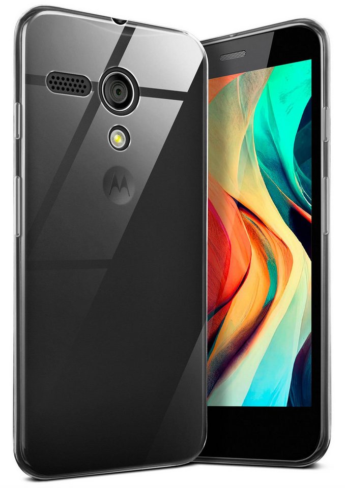 moex Handyhülle moex® Aero Case für Motorola Moto G, Hülle Silikon durchsichtig, Clear Schutzhülle Transparent Silikonhülle moex Handyhülle moex® Aero Case für Motorola Moto G, Hülle Silikon durchsichtig, Clear Schutzhülle Transparent Silikonhülle von moex