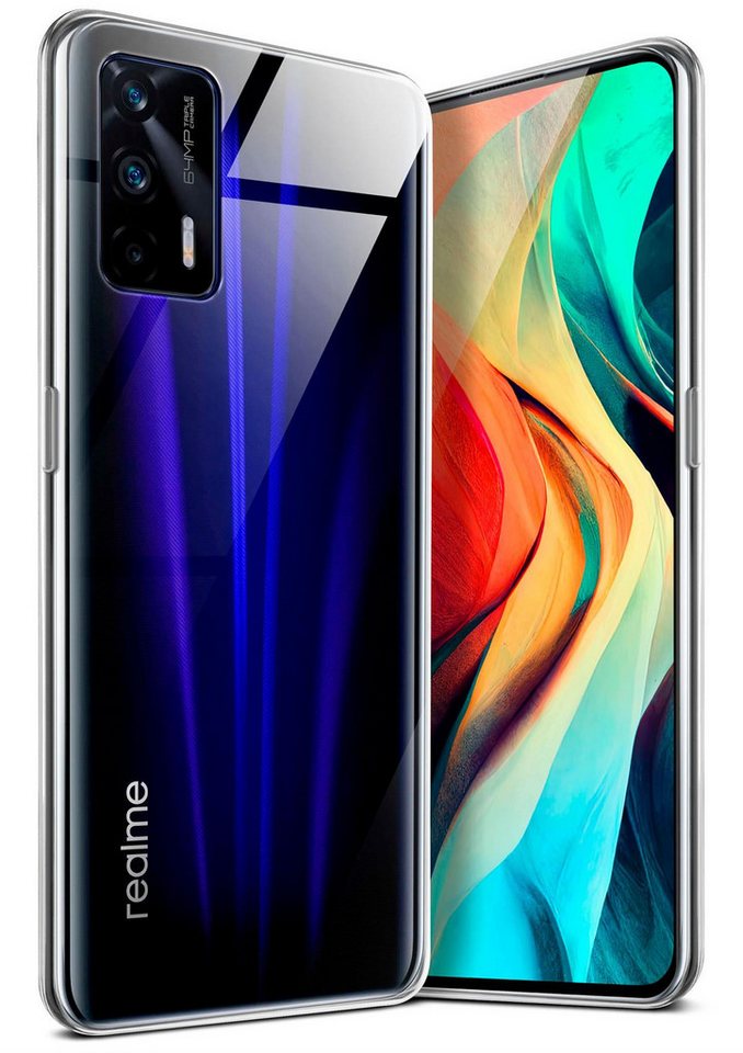 moex Handyhülle moex® Aero Case für Realme GT 5G, Hülle Silikon durchsichtig, Clear Schutzhülle Transparent Silikonhülle moex Handyhülle moex® Aero Case für Realme GT 5G, Hülle Silikon durchsichtig, Clear Schutzhülle Transparent Silikonhülle von moex