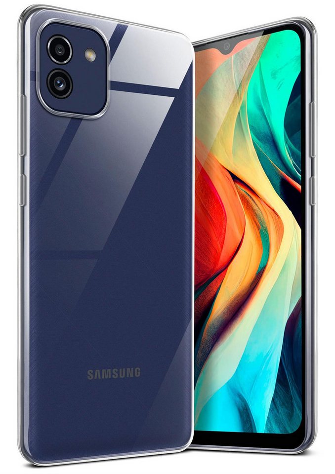 moex Handyhülle moex® Aero Case für Samsung Galaxy A03, Hülle Silikon durchsichtig, Clear Schutzhülle Transparent Silikonhülle moex Handyhülle moex® Aero Case für Samsung Galaxy A03, Hülle Silikon durchsichtig, Clear Schutzhülle Transparent Silikonhülle von moex