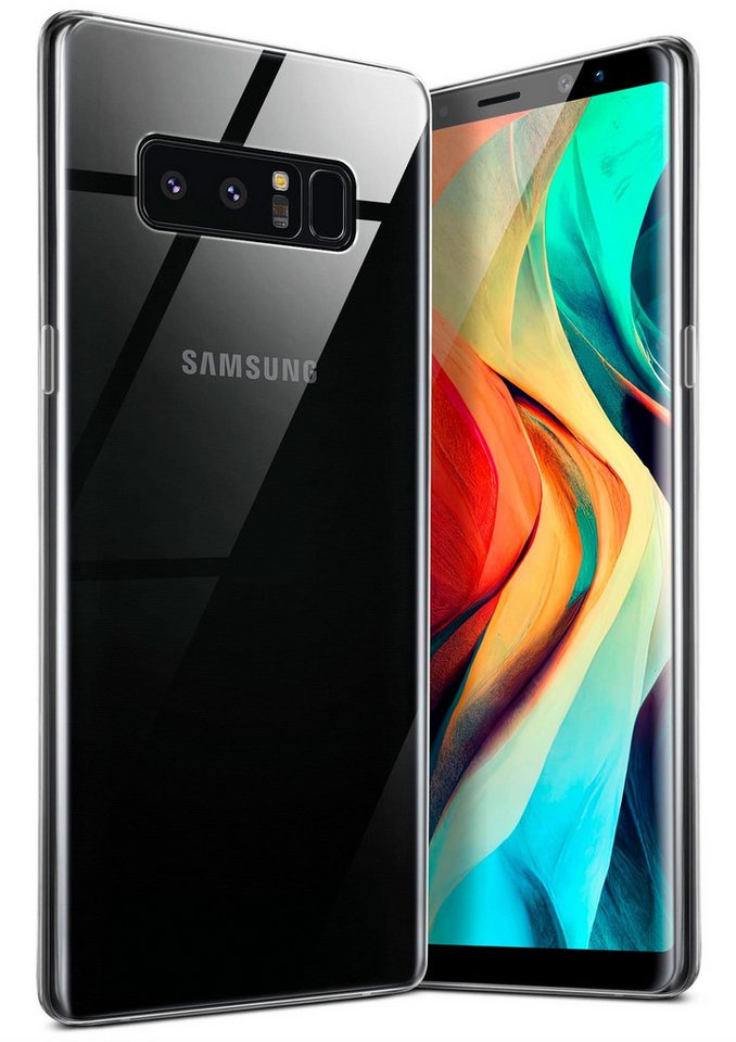 moex Handyhülle moex® Aero Case für Samsung Galaxy Note 8, Hülle Silikon durchsichtig, Clear Schutzhülle Transparent Silikonhülle moex Handyhülle moex® Aero Case für Samsung Galaxy Note 8, Hülle Silikon durchsichtig, Clear Schutzhülle Transparent Silikonhülle von moex