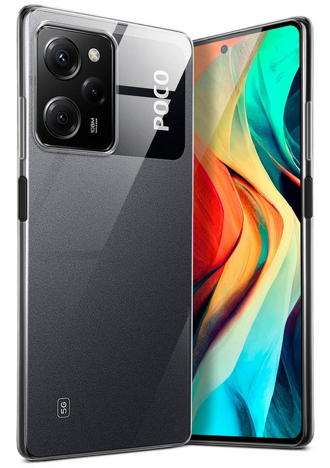moex Handyhülle moex® Aero Case für Xiaomi Poco X5 Pro 5G, Hülle Silikon durchsichtig, Clear Schutzhülle Transparent Silikonhülle moex Handyhülle moex® Aero Case für Xiaomi Poco X5 Pro 5G, Hülle Silikon durchsichtig, Clear Schutzhülle Transparent Silikonhülle von moex