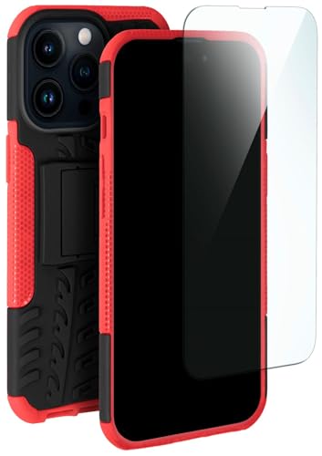 moex Handyhülle für Apple iPhone 14 Pro Max Hülle Stoßfest, Robuste Schutzhülle mit Panzer Schutzfolie, Rugged Outdoor Hardcase Panzerhülle, 360 Grad Rundumschutz - Rot Schwarz moex Handyhülle für Apple iPhone 14 Pro Max Hülle Stoßfest, Robuste Schutzhülle mit Panzer Schutzfolie, Rugged Outdoor Hardcase Panzerhülle, 360 Grad Rundumschutz - Rot Schwarz von moex