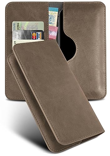 moex Handyhülle für Apple iPhone 15 Hülle Klappbar mit Kartenfach, Schutzhülle aus Vegan Leder, Klapphülle zum Einstecken, 360 Grad Schutz Flip-Case Handytasche - Taupe moex Handyhülle für Apple iPhone 15 Hülle Klappbar mit Kartenfach, Schutzhülle aus Vegan Leder, Klapphülle zum Einstecken, 360 Grad Schutz Flip-Case Handytasche - Taupe von moex
