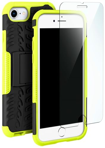 moex Handyhülle für Apple iPhone 7 / iPhone 8 Hülle Stoßfest, Robuste Schutzhülle mit Panzer Schutzfolie, Rugged Outdoor Hardcase Panzerhülle, 360 Grad Rundumschutz - Grün Schwarz moex Handyhülle für Apple iPhone 7 / iPhone 8 Hülle Stoßfest, Robuste Schutzhülle mit Panzer Schutzfolie, Rugged Outdoor Hardcase Panzerhülle, 360 Grad Rundumschutz - Grün Schwarz von moex