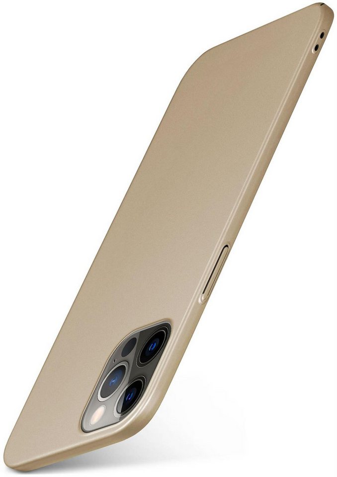 moex Handyhülle moex® Alpha Case für Apple iPhone 12 Pro, Hülle ultra dünn, Hardcase Back Cover, Schutzhülle Minimalistisch von moex