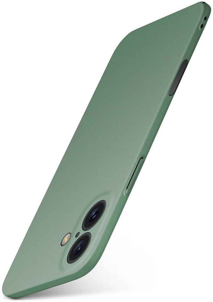 moex Handyhülle moex® Alpha Case für Apple iPhone 16 Plus, Hülle ultra dünn, Hardcase Back Cover, Schutzhülle Minimalistisch von moex