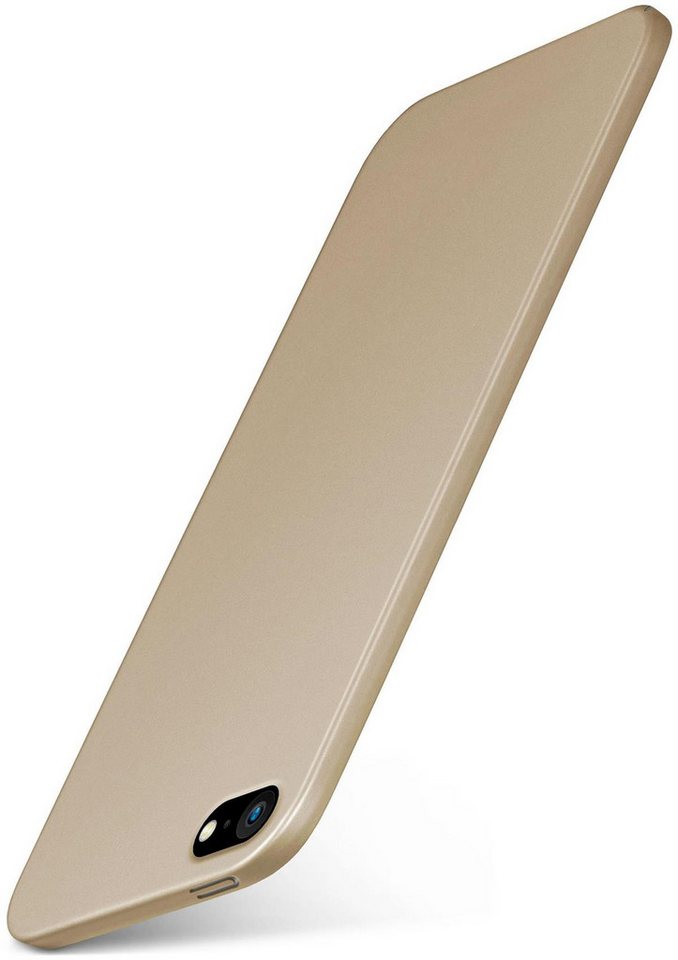 moex Handyhülle moex® Alpha Case für Apple iPhone SE 1. Generation (2016), Hülle ultra dünn, Hardcase Back Cover, Schutzhülle Minimalistisch von moex