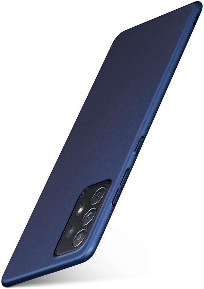 moex Handyhülle moex® Alpha Case für Samsung Galaxy A72, Hülle ultra dünn, Hardcase Back Cover, Schutzhülle Minimalistisch von moex