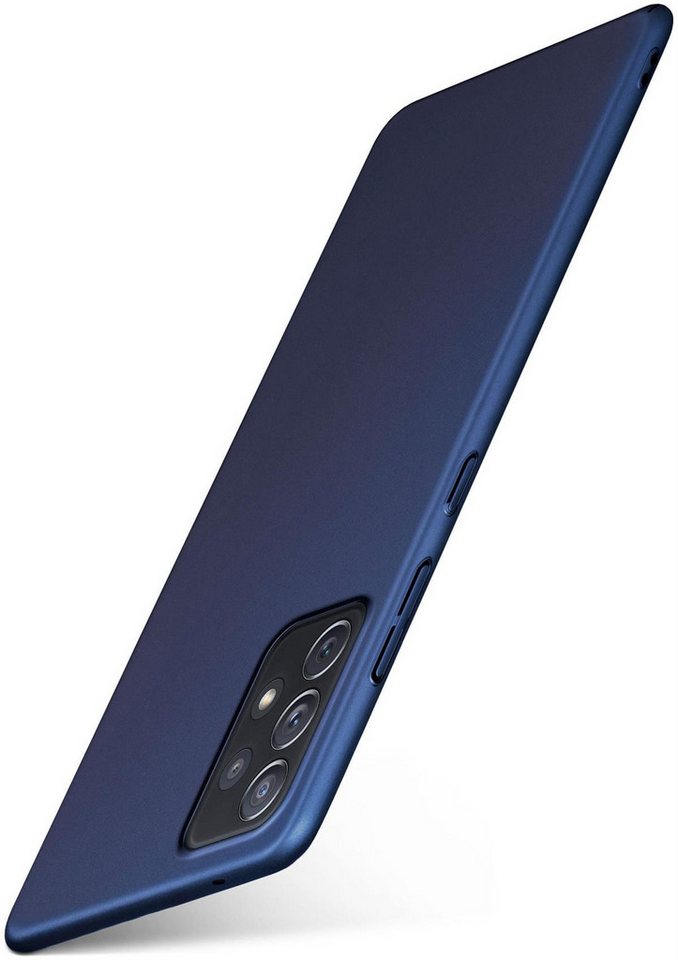moex Handyhülle moex® Alpha Case für Samsung Galaxy A72 5G, Hülle ultra dünn, Hardcase Back Cover, Schutzhülle Minimalistisch von moex
