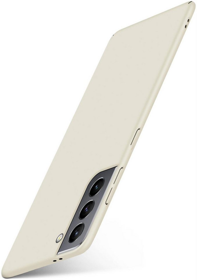 moex Handyhülle moex® Alpha Case für Samsung Galaxy S21, Hülle ultra dünn, Hardcase Back Cover, Schutzhülle Minimalistisch von moex