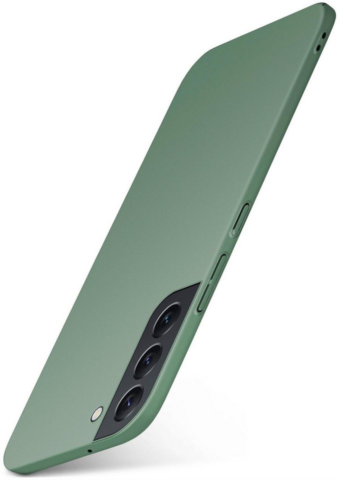 moex Handyhülle moex® Alpha Case für Samsung Galaxy S22, Hülle ultra dünn, Hardcase Back Cover, Schutzhülle Minimalistisch von moex