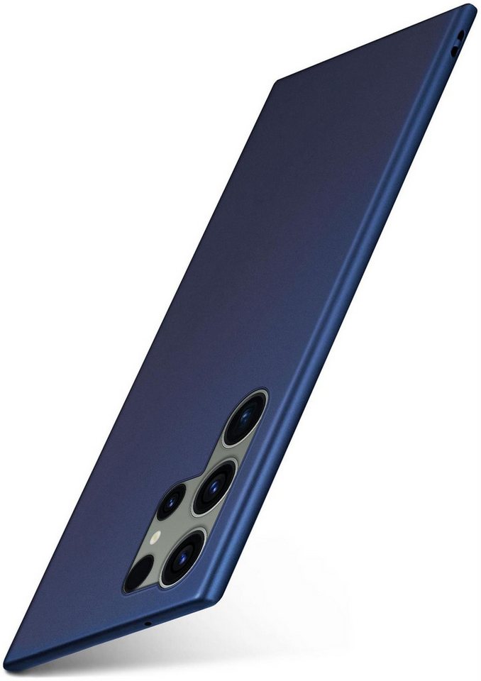 moex Handyhülle moex® Alpha Case für Samsung Galaxy S23 Ultra, Hülle ultra dünn, Hardcase Back Cover, Schutzhülle Minimalistisch von moex