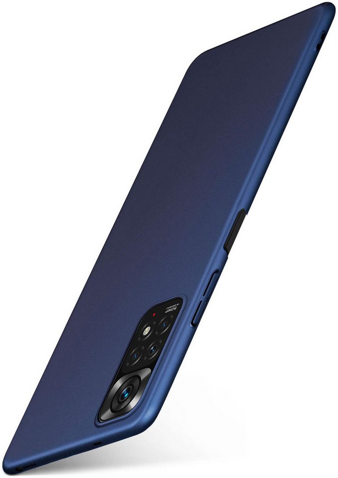 moex Handyhülle moex® Alpha Case für Xiaomi Redmi Note 11, Hülle ultra dünn, Hardcase Back Cover, Schutzhülle Minimalistisch von moex