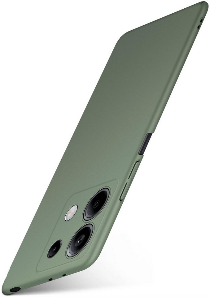 moex Handyhülle moex® Alpha Case für Xiaomi Redmi Note 13 5G, Hülle ultra dünn, Hardcase Back Cover, Schutzhülle Minimalistisch von moex