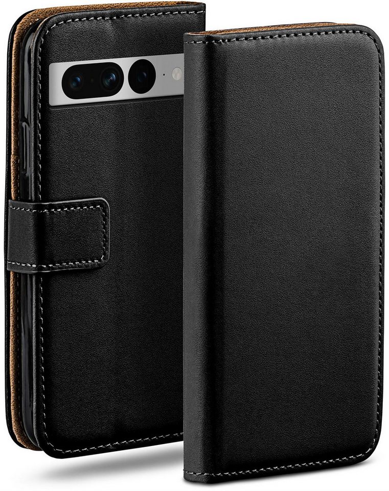 moex Handyhülle moex® Book Case für Google Pixel 7 Pro, Hülle mit Kartenfach Klapphülle PU Leder, Flip Case Wallet Lederhülle von moex