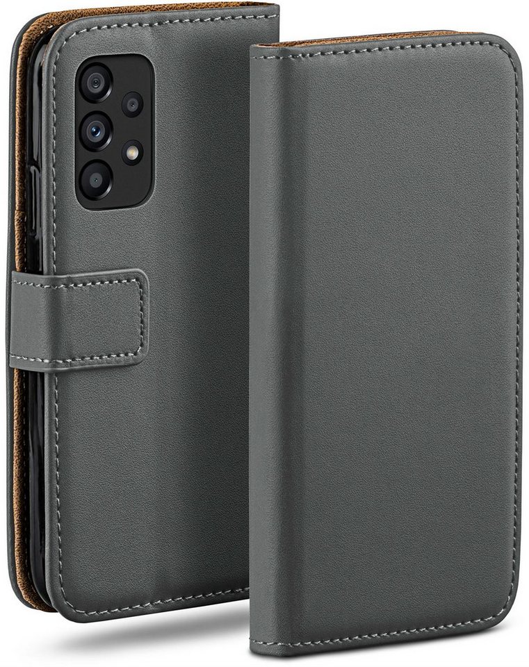 moex Handyhülle moex® Book Case für Samsung Galaxy A53 5G, Hülle mit Kartenfach Klapphülle PU Leder, Flip Case Wallet Lederhülle von moex