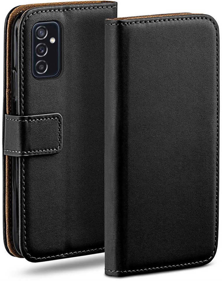 moex Handyhülle moex® Book Case für Samsung Galaxy M52 5G, Hülle mit Kartenfach Klapphülle PU Leder, Flip Case Wallet Lederhülle von moex
