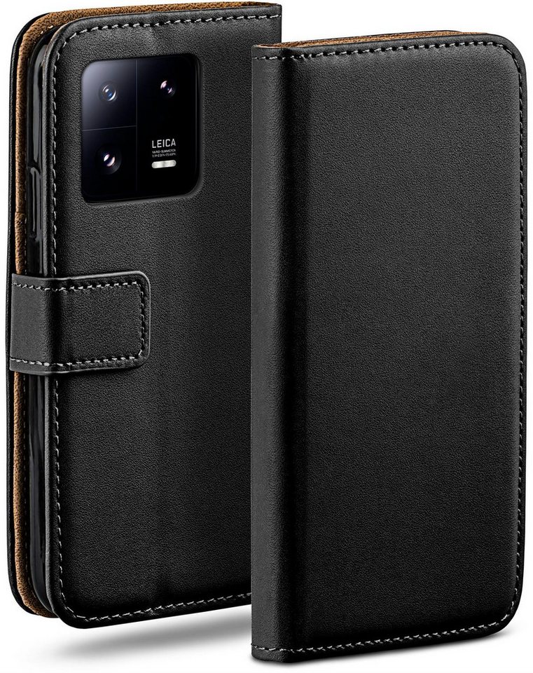 moex Handyhülle moex® Book Case für Xiaomi 13 Pro, Hülle mit Kartenfach Klapphülle PU Leder, Flip Case Wallet Lederhülle von moex