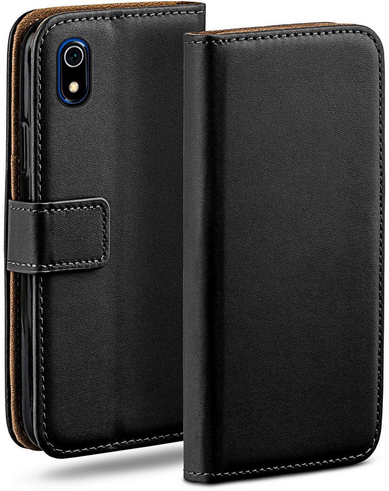 moex Handyhülle moex® Book Case für Xiaomi Redmi 7A, Hülle mit Kartenfach Klapphülle PU Leder, Flip Case Wallet Lederhülle von moex