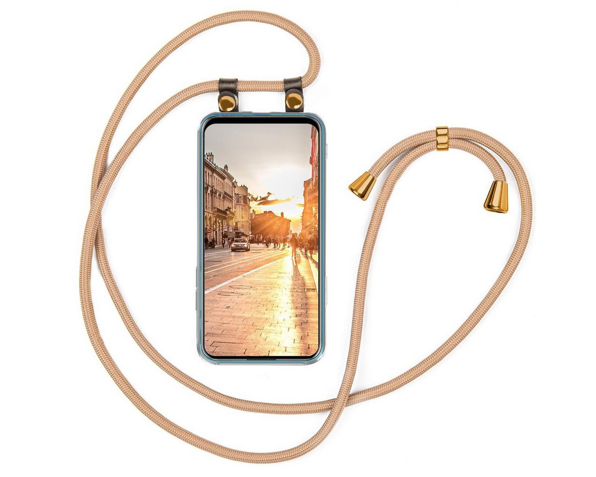 moex Handyhülle moex® Free Spirit für Huawei P smart Z, Hülle mit Band, Kette abnehmbar Handyband Handyhülle zum Umhängen von moex