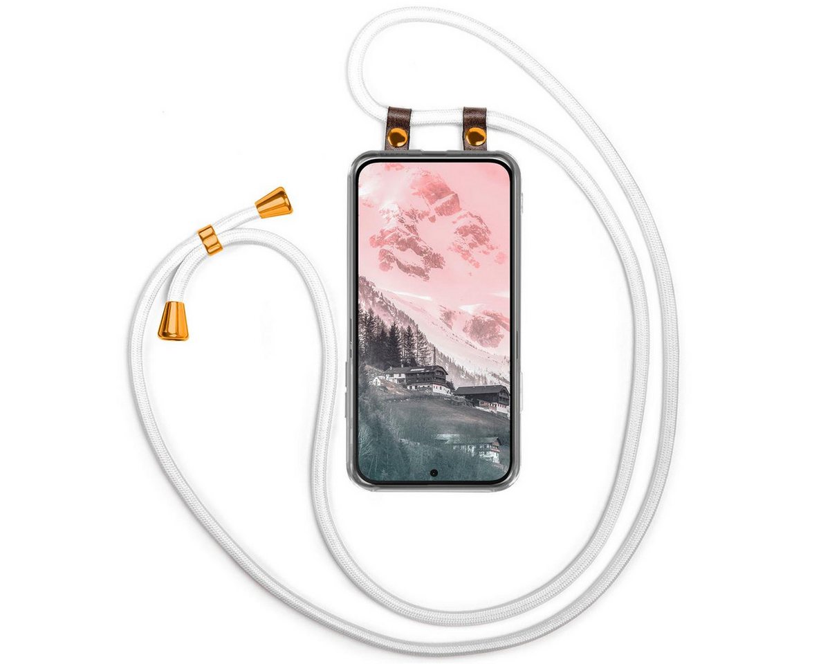 moex Handyhülle moex® Free Spirit für Nothing Phone (2a), Hülle mit Band, Kette abnehmbar Handyband Handyhülle zum Umhängen von moex