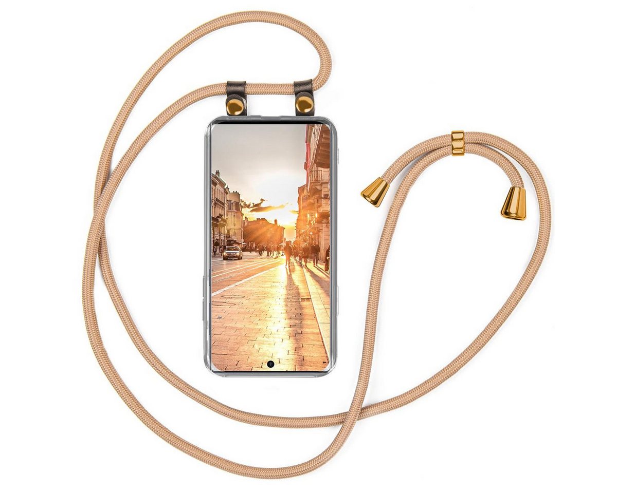 moex Handyhülle moex® Free Spirit für Samsung Galaxy Note 10 Plus, Hülle mit Band, Kette abnehmbar Handyband Handyhülle zum Umhängen von moex