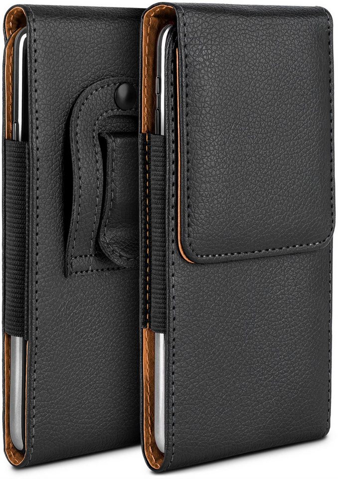 moex Handyhülle moex® Plug Case für Samsung Galaxy A16 (4G), Handy Gürteltasche, 360 Grad Schutz mit Gürtelschlaufe PU Leder Tasche von moex