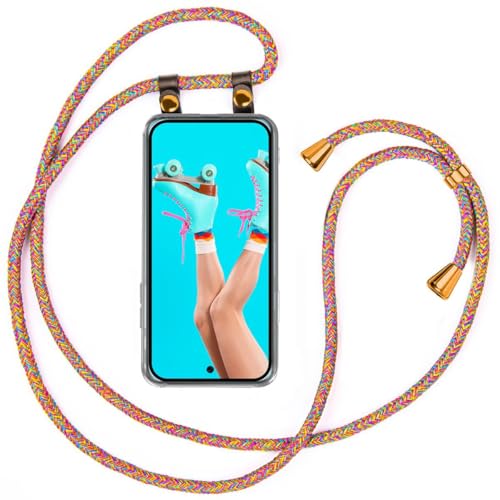 moex Handykette für Google Pixel 9 Pro Hülle mit Band abnehmbar, Handyhülle mit Kette zum Umhängen, Handyband Kordel Umhängehülle, Necklace Handy Umhängeband, Rainbow moex Handykette für Google Pixel 9 Pro Hülle mit Band abnehmbar, Handyhülle mit Kette zum Umhängen, Handyband Kordel Umhängehülle, Necklace Handy Umhängeband, Rainbow von moex