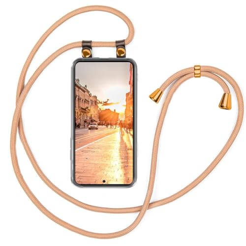 moex Handykette für Xiaomi Poco X6 Hülle mit Band abnehmbar, Handyhülle mit Kette zum Umhängen, Handyband Kordel Umhängehülle, Necklace Handy Umhängeband, Gold moex Handykette für Xiaomi Poco X6 Hülle mit Band abnehmbar, Handyhülle mit Kette zum Umhängen, Handyband Kordel Umhängehülle, Necklace Handy Umhängeband, Gold von moex