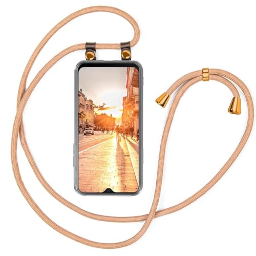 moex Handykette für Samsung Galaxy A12 Hülle mit Band abnehmbar, Handyhülle mit Kette zum Umhängen, Handyband Kordel Umhängehülle, Necklace Handy Umhängeband, Gold moex Handykette für Samsung Galaxy A12 Hülle mit Band abnehmbar, Handyhülle mit Kette zum Umhängen, Handyband Kordel Umhängehülle, Necklace Handy Umhängeband, Gold von moex