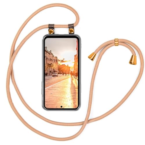 moex Handykette für Samsung Galaxy S23 FE Hülle mit Band abnehmbar, Handyhülle mit Kette zum Umhängen, Handyband Kordel Umhängehülle, Necklace Handy Umhängeband, Gold moex Handykette für Samsung Galaxy S23 FE Hülle mit Band abnehmbar, Handyhülle mit Kette zum Umhängen, Handyband Kordel Umhängehülle, Necklace Handy Umhängeband, Gold von moex
