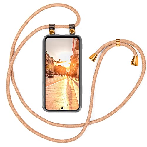 moex Handykette für Xiaomi Poco X5 Pro 5G Hülle mit Band abnehmbar, Handyhülle mit Kette zum Umhängen, Handyband Kordel Umhängehülle, Necklace Handy Umhängeband, Gold moex Handykette für Xiaomi Poco X5 Pro 5G Hülle mit Band abnehmbar, Handyhülle mit Kette zum Umhängen, Handyband Kordel Umhängehülle, Necklace Handy Umhängeband, Gold von moex