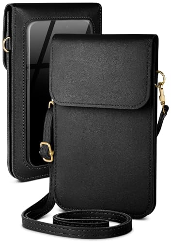 moex Handytasche zum Umhängen für Redmi Note 8 – Kleine Handtasche mit Handyfach und Sichtfenster, 2 zusätzliche Fächer - Handy Umhängetasche Damen, Onyxschwarz moex Handytasche zum Umhängen für Redmi Note 8 – Kleine Handtasche mit Handyfach und Sichtfenster, 2 zusätzliche Fächer - Handy Umhängetasche Damen, Onyxschwarz von moex