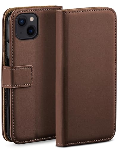 moex Book Case für iPhone 14 Plus Handyhülle mit Kartenfach, Hülle klappbar 360 Grad Schutzhülle, Klapphülle Flip Case Cover, PU Leder Handytasche Lederhülle, Dunkelbraun moex Book Case für iPhone 14 Plus Handyhülle mit Kartenfach, Hülle klappbar 360 Grad Schutzhülle, Klapphülle Flip Case Cover, PU Leder Handytasche Lederhülle, Dunkelbraun von moex