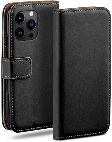 moex Book Case für iPhone 15 Pro Max Handyhülle mit Kartenfach, Hülle klappbar 360 Grad Schutzhülle, Klapphülle Flip Case Cover, PU Leder Handytasche Lederhülle, Schwarz moex Book Case für iPhone 15 Pro Max Handyhülle mit Kartenfach, Hülle klappbar 360 Grad Schutzhülle, Klapphülle Flip Case Cover, PU Leder Handytasche Lederhülle, Schwarz von moex