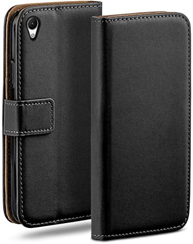 moex Book Case für Sony Xperia Z3 Handyhülle mit Kartenfach, Hülle klappbar 360 Grad Schutzhülle, Klapphülle Flip Case Cover, PU Leder Handytasche Lederhülle, Schwarz moex Book Case für Sony Xperia Z3 Handyhülle mit Kartenfach, Hülle klappbar 360 Grad Schutzhülle, Klapphülle Flip Case Cover, PU Leder Handytasche Lederhülle, Schwarz von moex