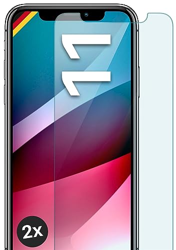 moex ShockProtect Panzer Schutz Glas für Apple iPhone 11 Schutzfolie 9H Härte, Panzerfolie kratzfest und bruchsicher, HD Displayschutzfolie Ultra-Klar, Schutzglas Folie, 2x Stück moex ShockProtect Panzer Schutz Glas für Apple iPhone 11 Schutzfolie 9H Härte, Panzerfolie kratzfest und bruchsicher, HD Displayschutzfolie Ultra-Klar, Schutzglas Folie, 2x Stück von moex