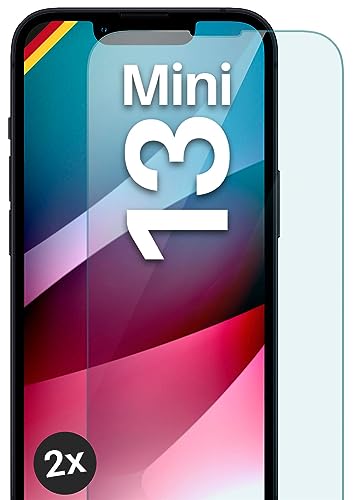 moex ShockProtect Panzer Schutz Glas für Apple iPhone 13 mini Schutzfolie 9H Härte, Panzerfolie kratzfest und bruchsicher, HD Displayschutzfolie Ultra-Klar, Schutzglas Folie, 2x Stück moex ShockProtect Panzer Schutz Glas für Apple iPhone 13 mini Schutzfolie 9H Härte, Panzerfolie kratzfest und bruchsicher, HD Displayschutzfolie Ultra-Klar, Schutzglas Folie, 2x Stück von moex