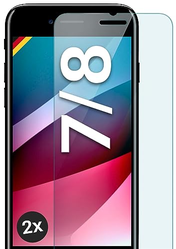 moex ShockProtect Panzer Schutz Glas für Apple iPhone 7 / iPhone 8 Schutzfolie 9H Härte, Panzerfolie kratzfest und bruchsicher, HD Displayschutzfolie Ultra-Klar, Schutzglas Folie, 2x Stück moex ShockProtect Panzer Schutz Glas für Apple iPhone 7 / iPhone 8 Schutzfolie 9H Härte, Panzerfolie kratzfest und bruchsicher, HD Displayschutzfolie Ultra-Klar, Schutzglas Folie, 2x Stück von moex