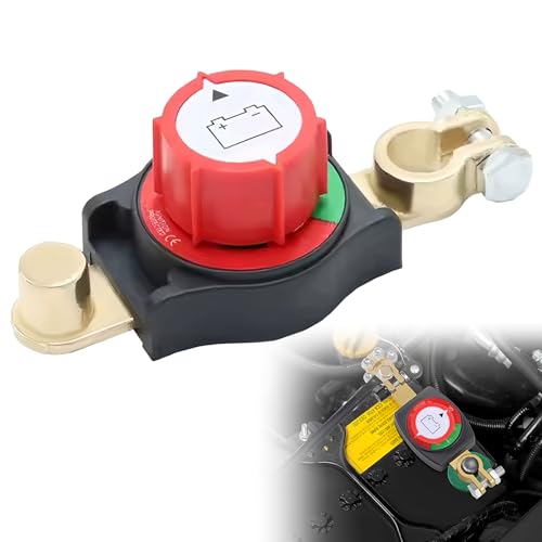 mohito Battery Isolator Switch,Auto Batterie Trennschalter 12V-48V,ON-OFF Batterietrennschalter,Geeignet für Autos Boote Wohnwagen Yachten Motorräder Wohnwagen mohito Battery Isolator Switch,Auto Batterie Trennschalter 12V-48V,ON-OFF Batterietrennschalter,Geeignet für Autos Boote Wohnwagen Yachten Motorräder Wohnwagen von mohito