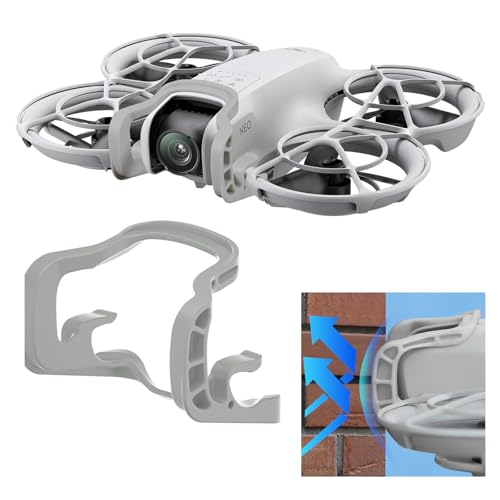 mohito Gimbal Bumper Guard für DJI Neo Drohne,Schutzleiste für DJI Neo,Schutzleiste für DJI Neo Drohne Kamera,Für DJI Drohne Objektiv Schutz Kratzer und Auswirkungen Kissen (grau) von mohito