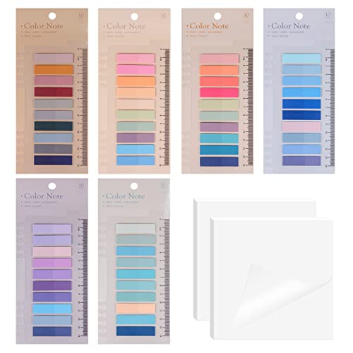 Sticky Notes mit Lineal,moinkerin 1300 Stücke Haftnotizen Tabs,6 Sets Farbe Haftstreifen mit 2 Sets Transparent 2 Stile Sticky Notes PET Mehrfarbig für Lesezeichen,Studieren,Büro Sticky Notes mit Lineal,moinkerin 1300 Stücke Haftnotizen Tabs,6 Sets Farbe Haftstreifen mit 2 Sets Transparent 2 Stile Sticky Notes PET Mehrfarbig für Lesezeichen,Studieren,Büro von moinkerin