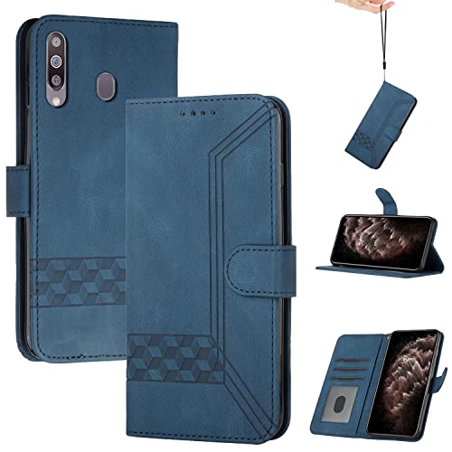 Momoka Store Handyhülle für Samsung Galaxy A20S,TPU Klapphülle Schutzhülle für,Lederhülle mit Standfunktion und Kartenfach-Blau Momoka Store Handyhülle für Samsung Galaxy A20S,TPU Klapphülle Schutzhülle für,Lederhülle mit Standfunktion und Kartenfach-Blau von momoka
